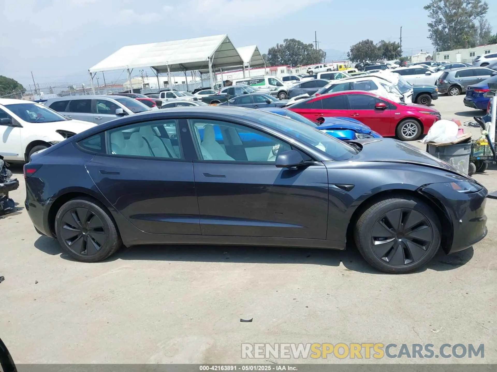 13 Photograph of a damaged car 5YJ3E1EAXSF983053 TESLA MODEL 3 2025