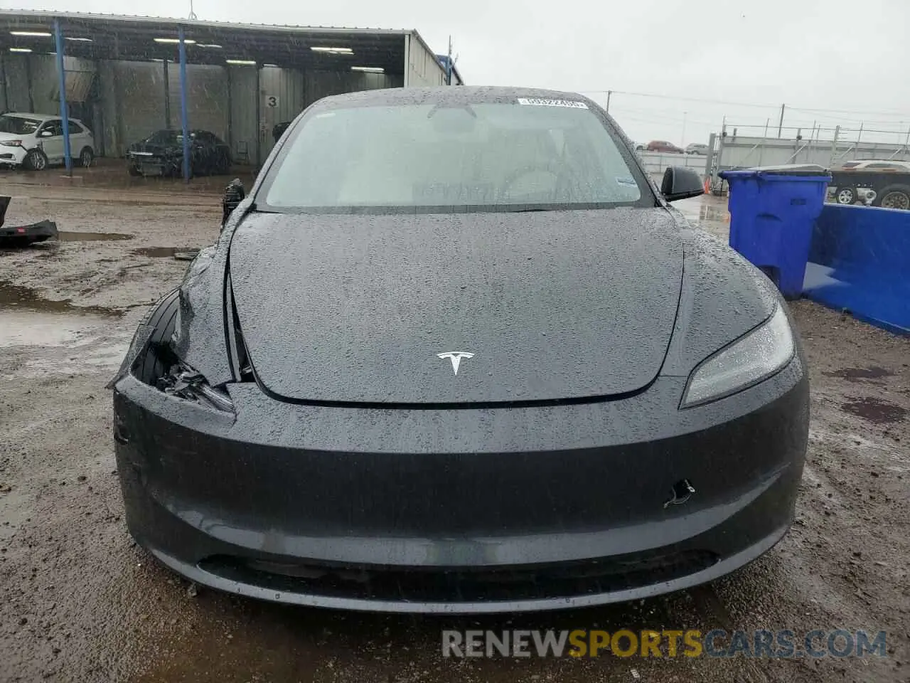 5 Photograph of a damaged car 5YJ3E1EB0SF876117 TESLA MODEL 3 2025