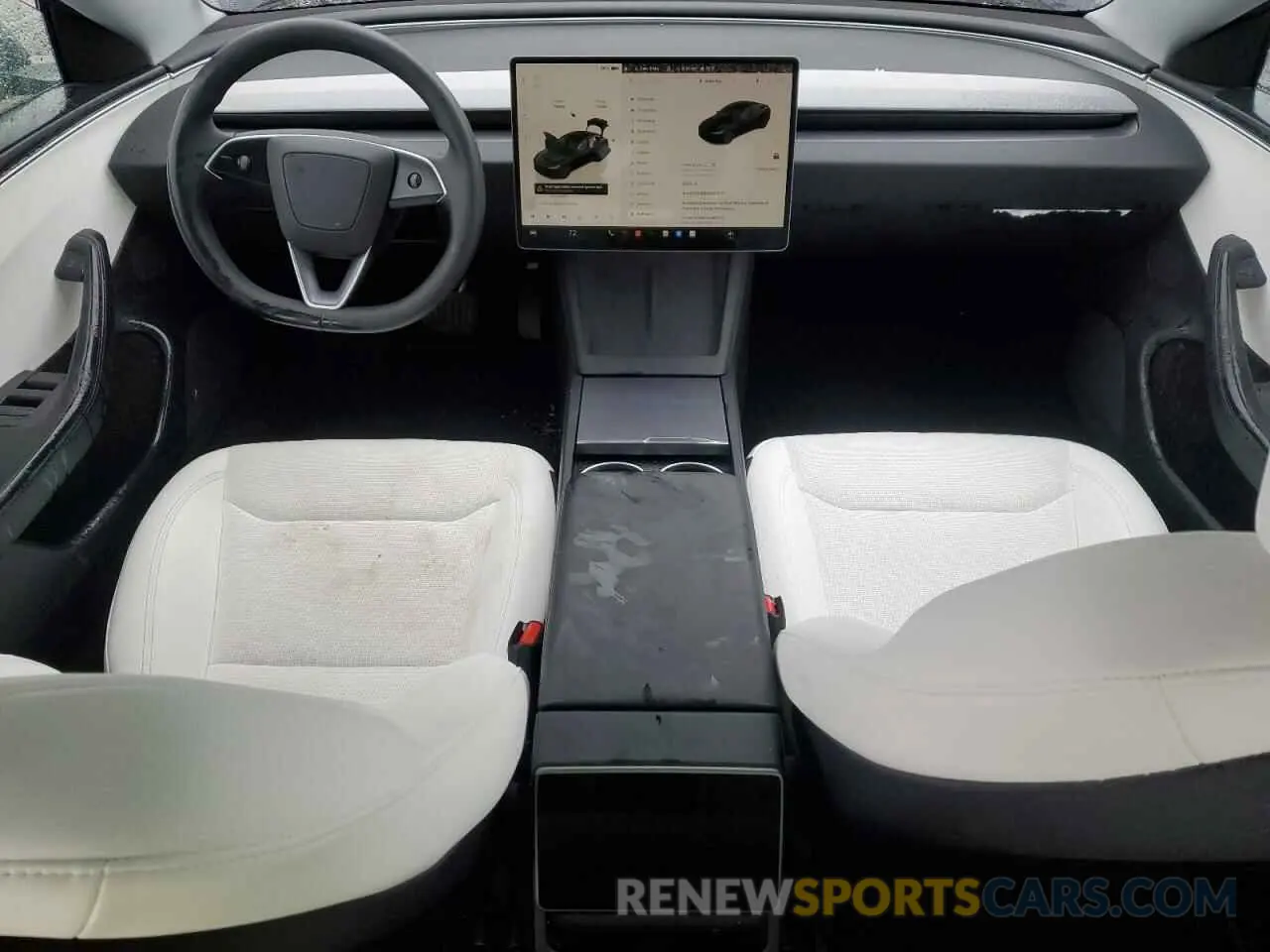 8 Photograph of a damaged car 5YJ3E1EB0SF876117 TESLA MODEL 3 2025