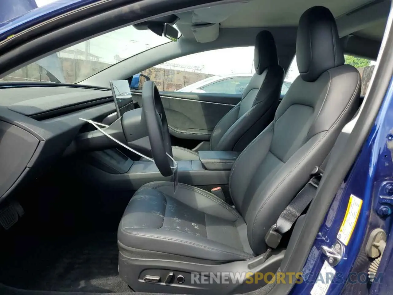 7 Photograph of a damaged car 5YJ3E1EB0SF885612 TESLA MODEL 3 2025