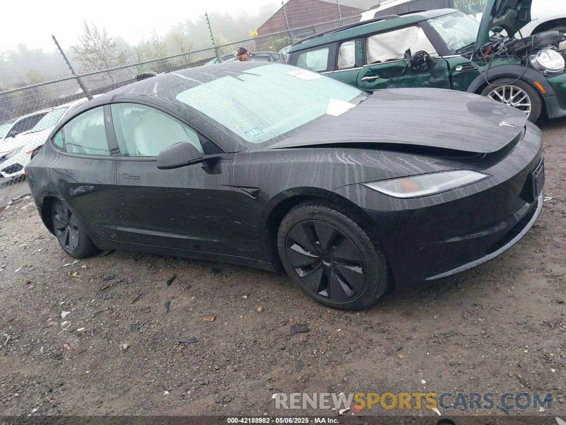 13 Photograph of a damaged car 5YJ3E1EB1SF919105 TESLA MODEL 3 2025