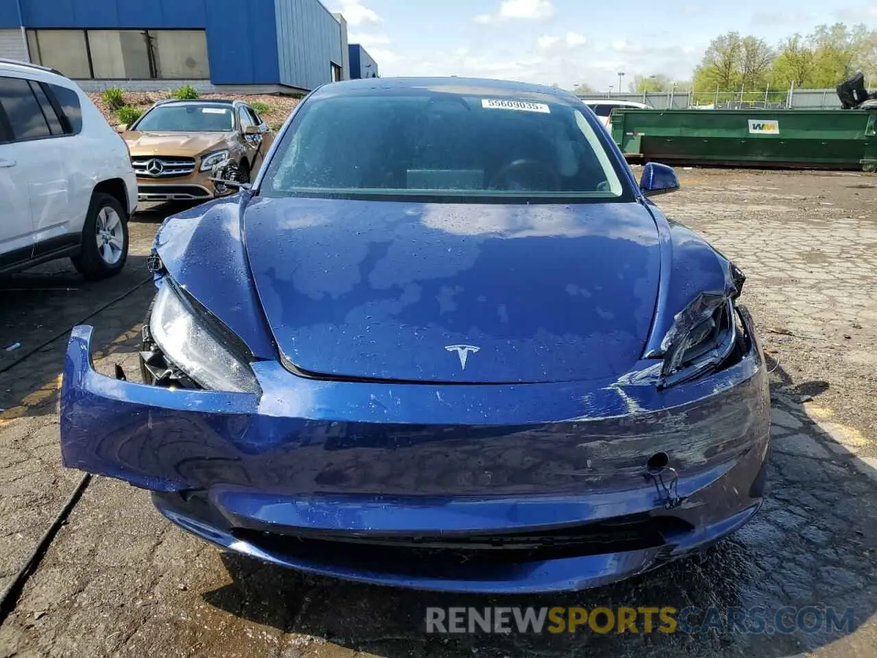 5 Photograph of a damaged car 5YJ3E1EB1SF950242 TESLA MODEL 3 2025