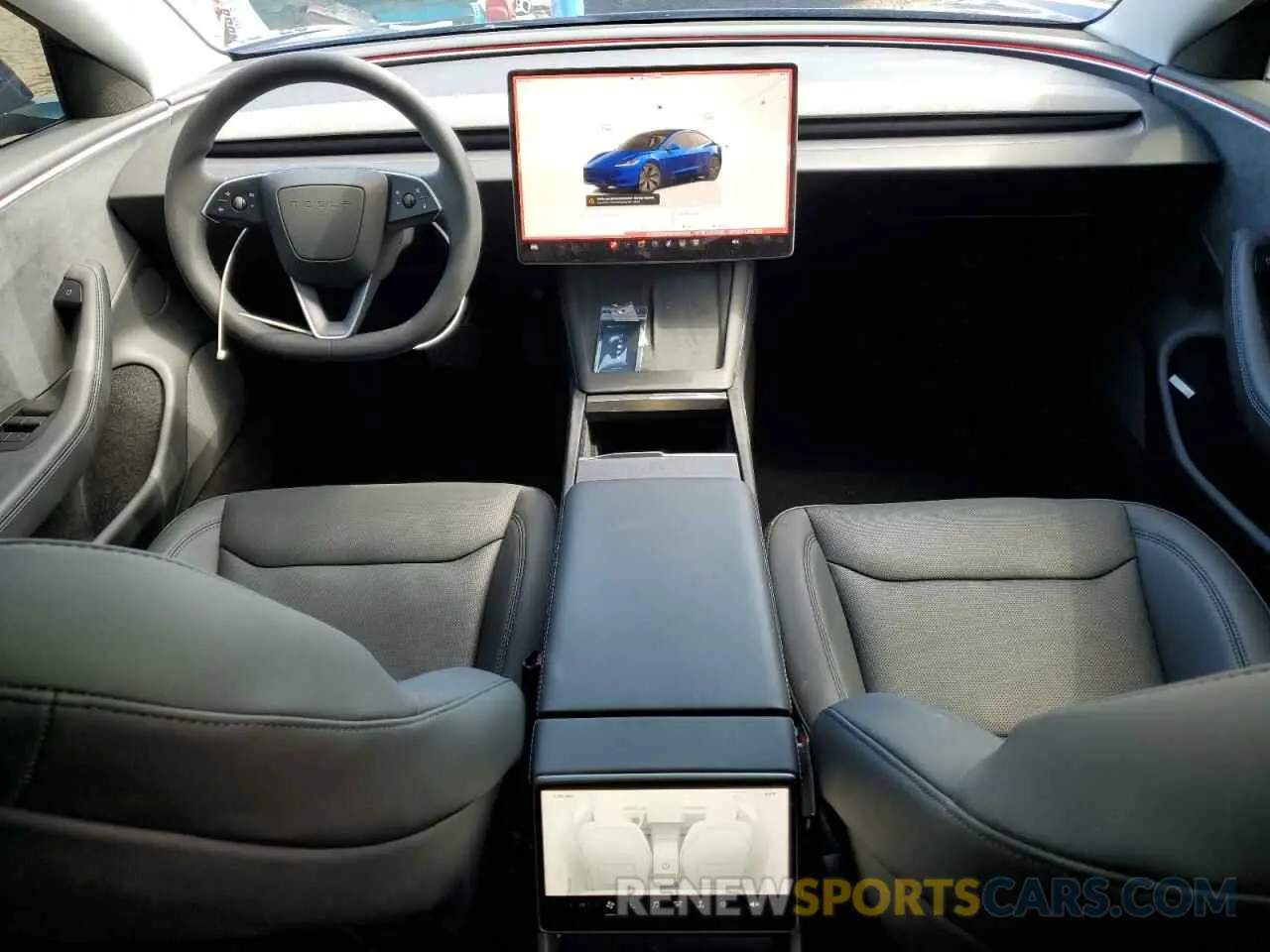 8 Photograph of a damaged car 5YJ3E1EB1SF950242 TESLA MODEL 3 2025