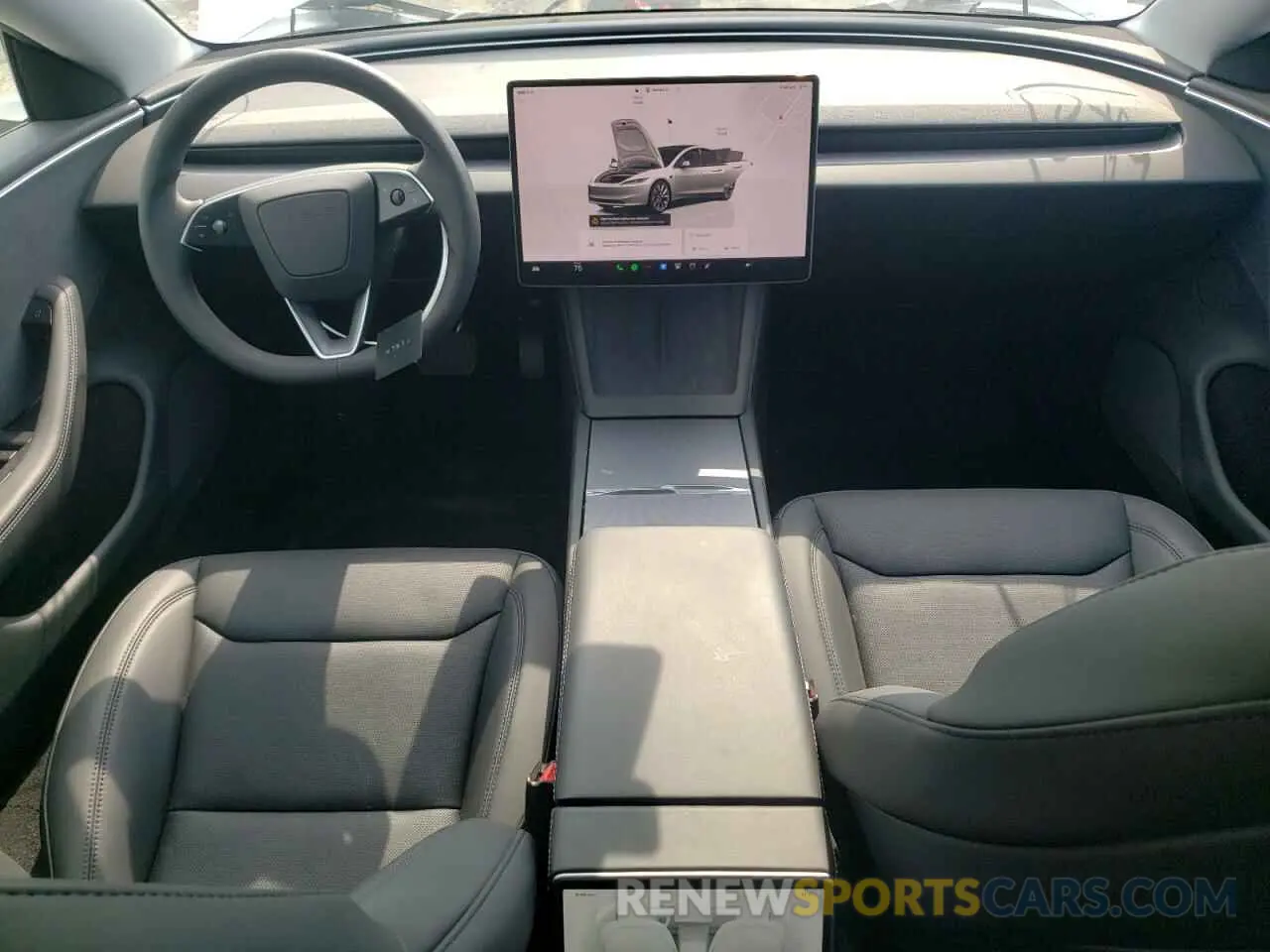 8 Photograph of a damaged car 5YJ3E1EB1SF962360 TESLA MODEL 3 2025