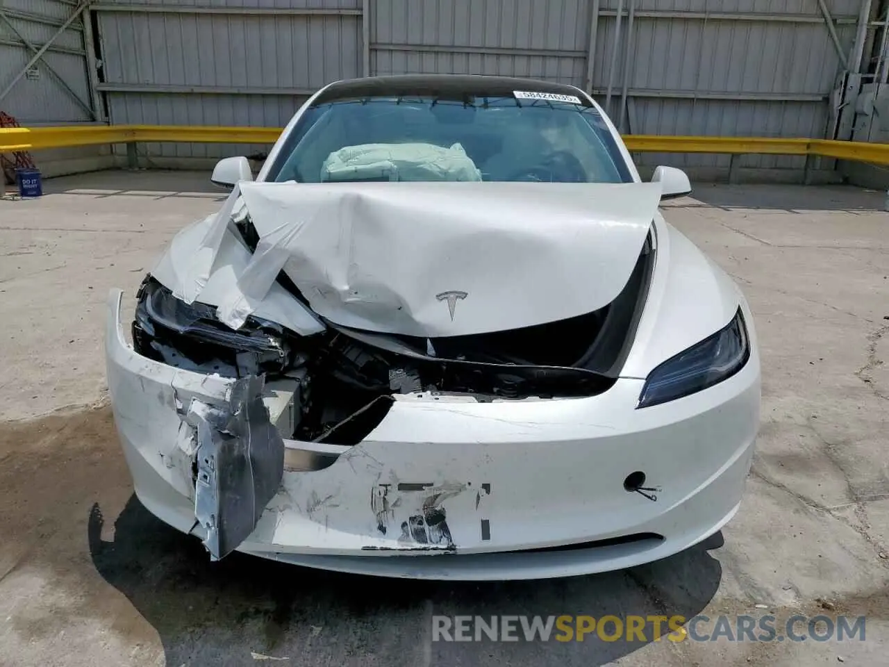 5 Photograph of a damaged car 5YJ3E1EB2SF882842 TESLA MODEL 3 2025