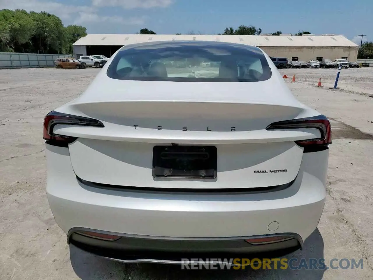 6 Photograph of a damaged car 5YJ3E1EB2SF882842 TESLA MODEL 3 2025