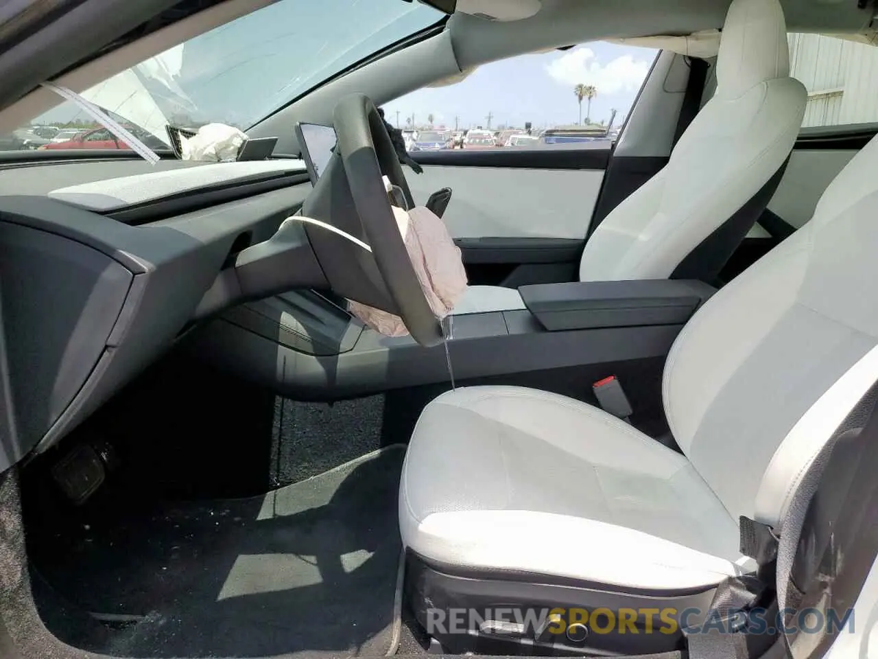 7 Photograph of a damaged car 5YJ3E1EB2SF882842 TESLA MODEL 3 2025