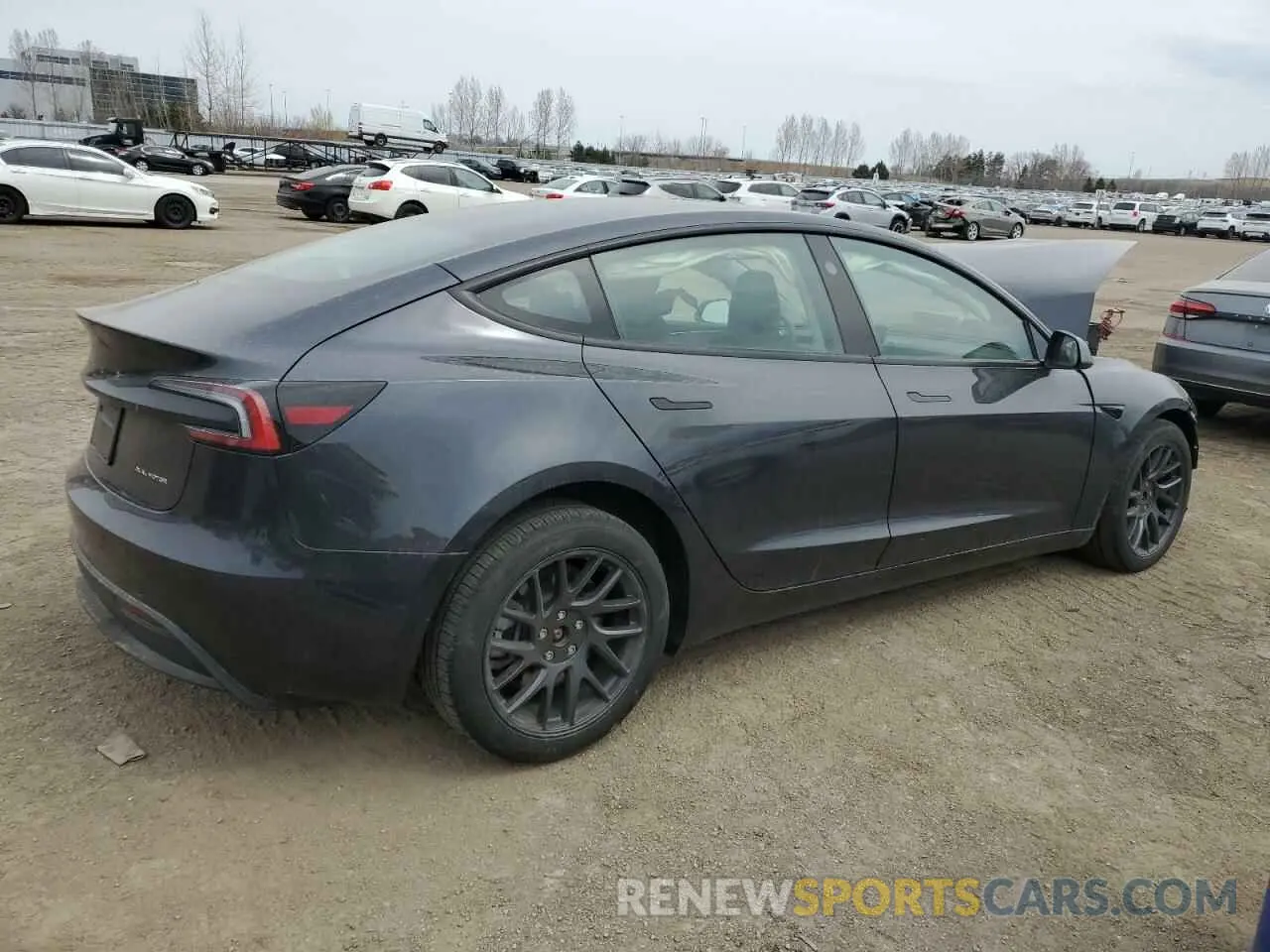 3 Photograph of a damaged car 5YJ3E1EB2SF884851 TESLA MODEL 3 2025