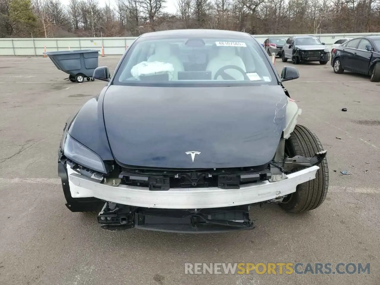 5 Photograph of a damaged car 5YJ3E1EB2SF923115 TESLA MODEL 3 2025