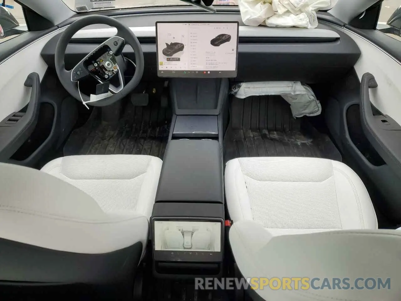 8 Photograph of a damaged car 5YJ3E1EB2SF923115 TESLA MODEL 3 2025