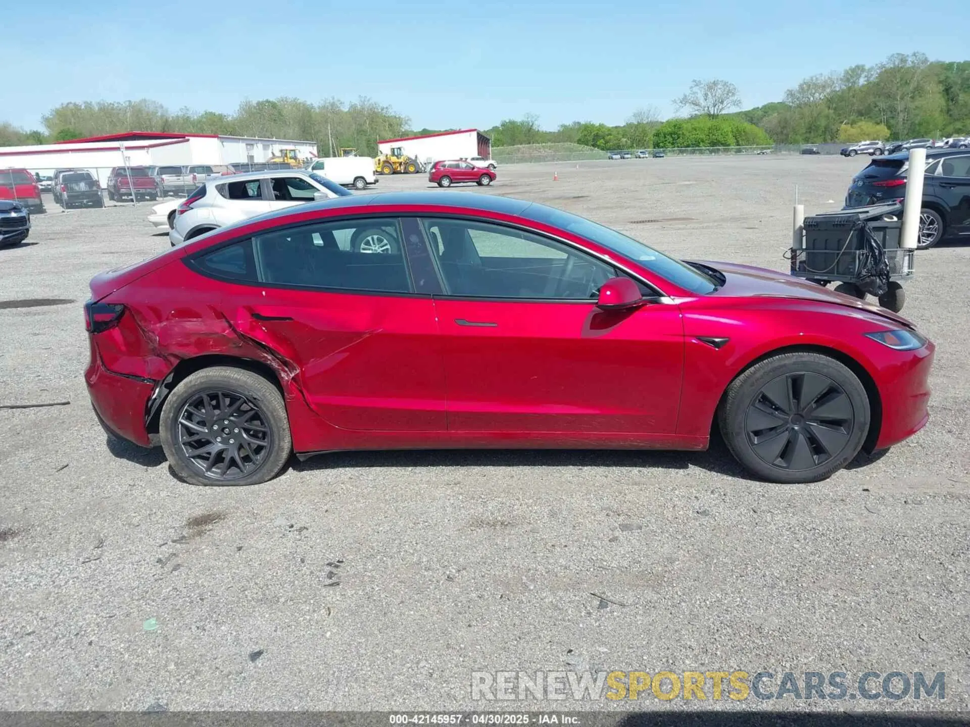 13 Photograph of a damaged car 5YJ3E1EB3SF893624 TESLA MODEL 3 2025