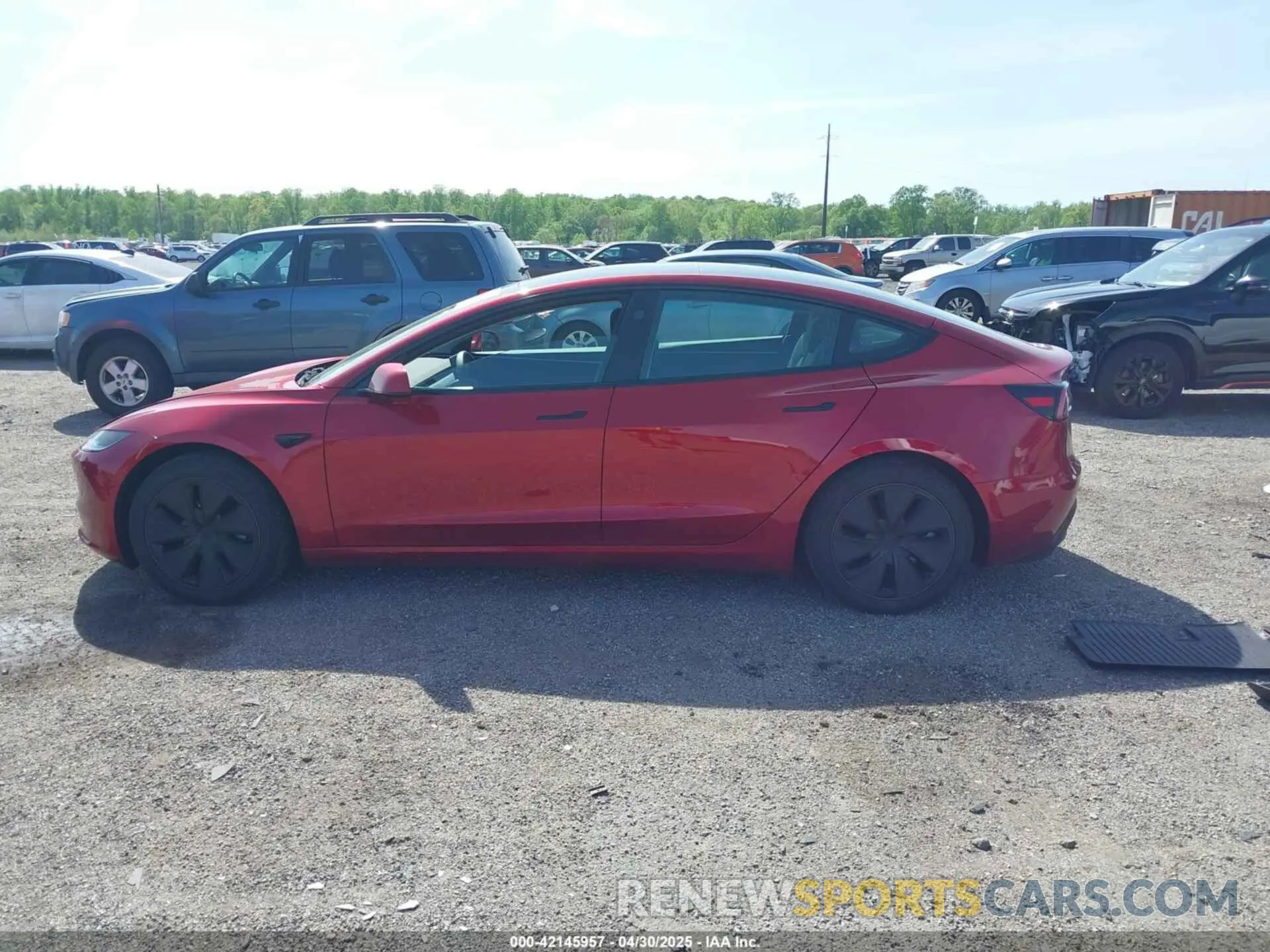 14 Photograph of a damaged car 5YJ3E1EB3SF893624 TESLA MODEL 3 2025