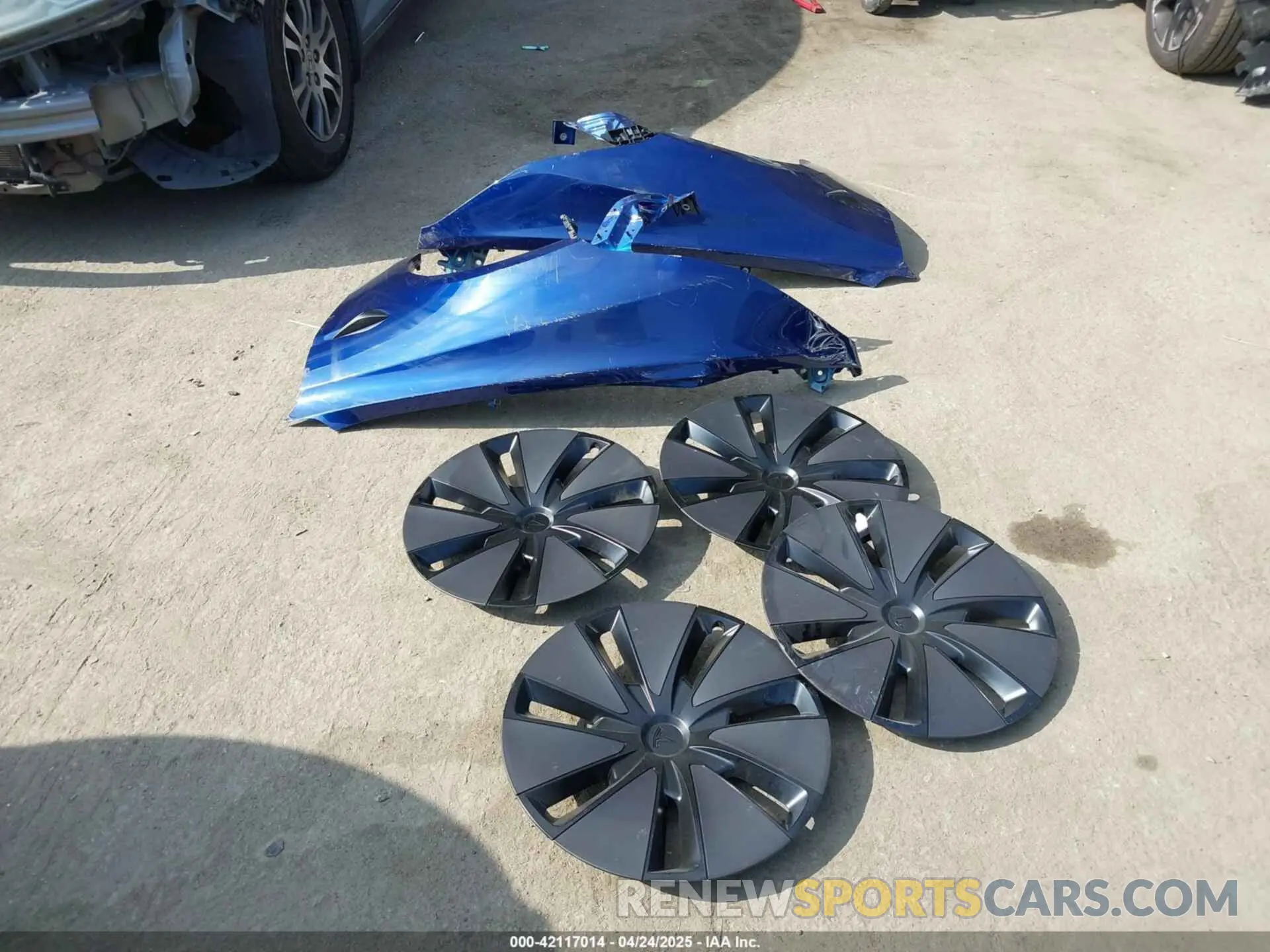 12 Photograph of a damaged car 5YJ3E1EB3SF907019 TESLA MODEL 3 2025