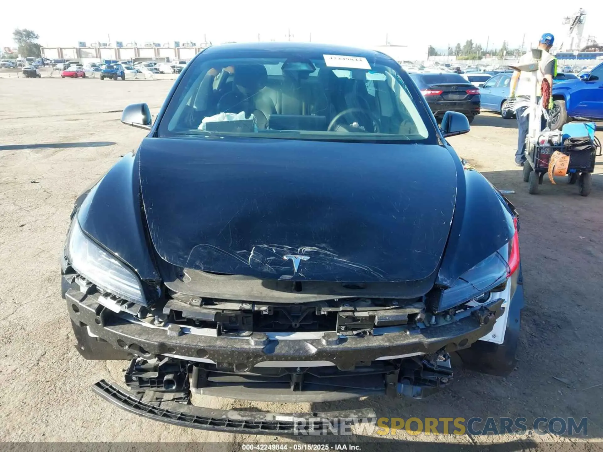 13 Photograph of a damaged car 5YJ3E1EB3SF926394 TESLA MODEL 3 2025