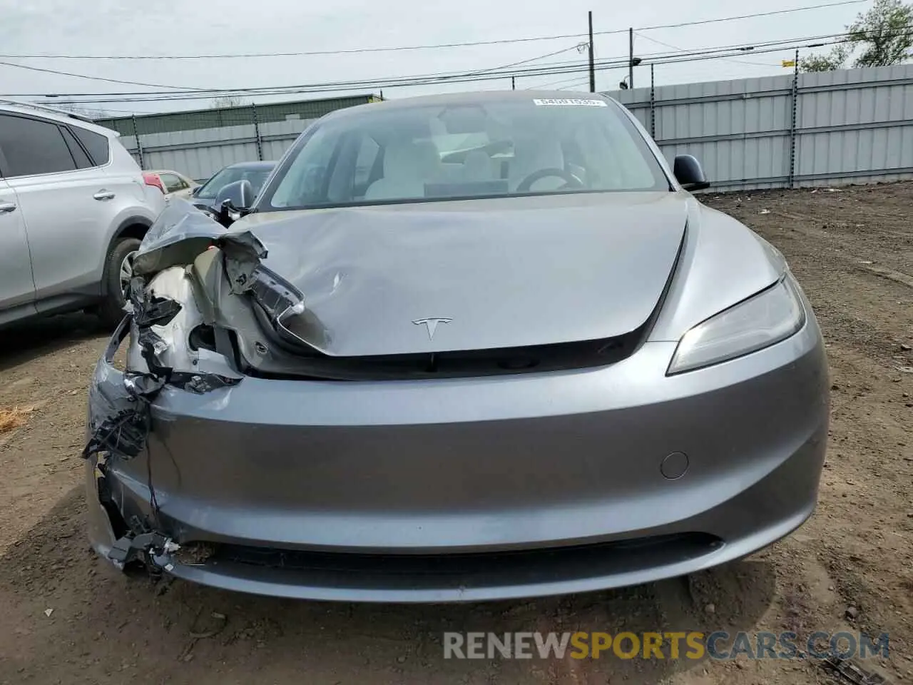 5 Photograph of a damaged car 5YJ3E1EB4SF901620 TESLA MODEL 3 2025