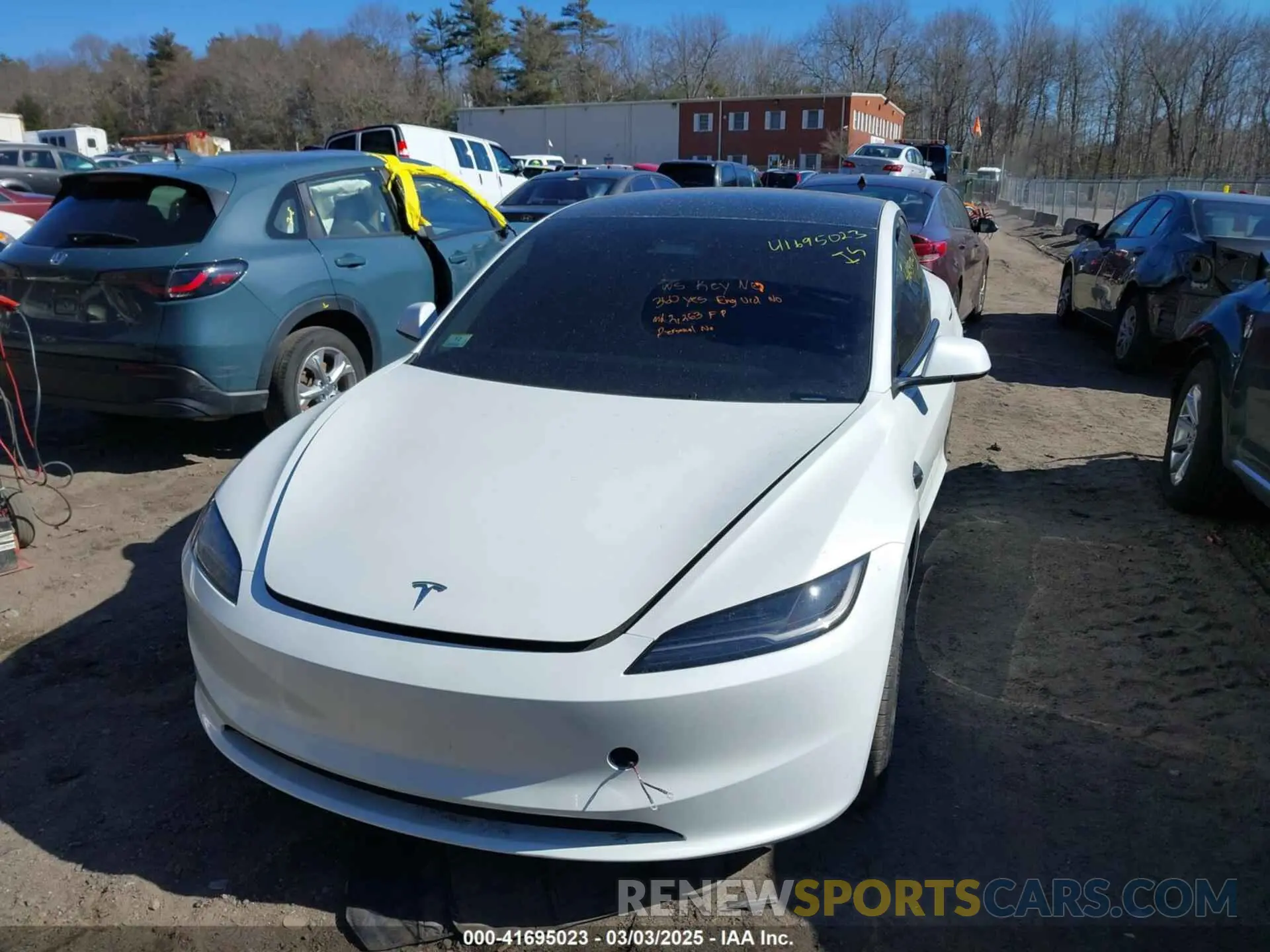 11 Photograph of a damaged car 5YJ3E1EB4SF914979 TESLA MODEL 3 2025
