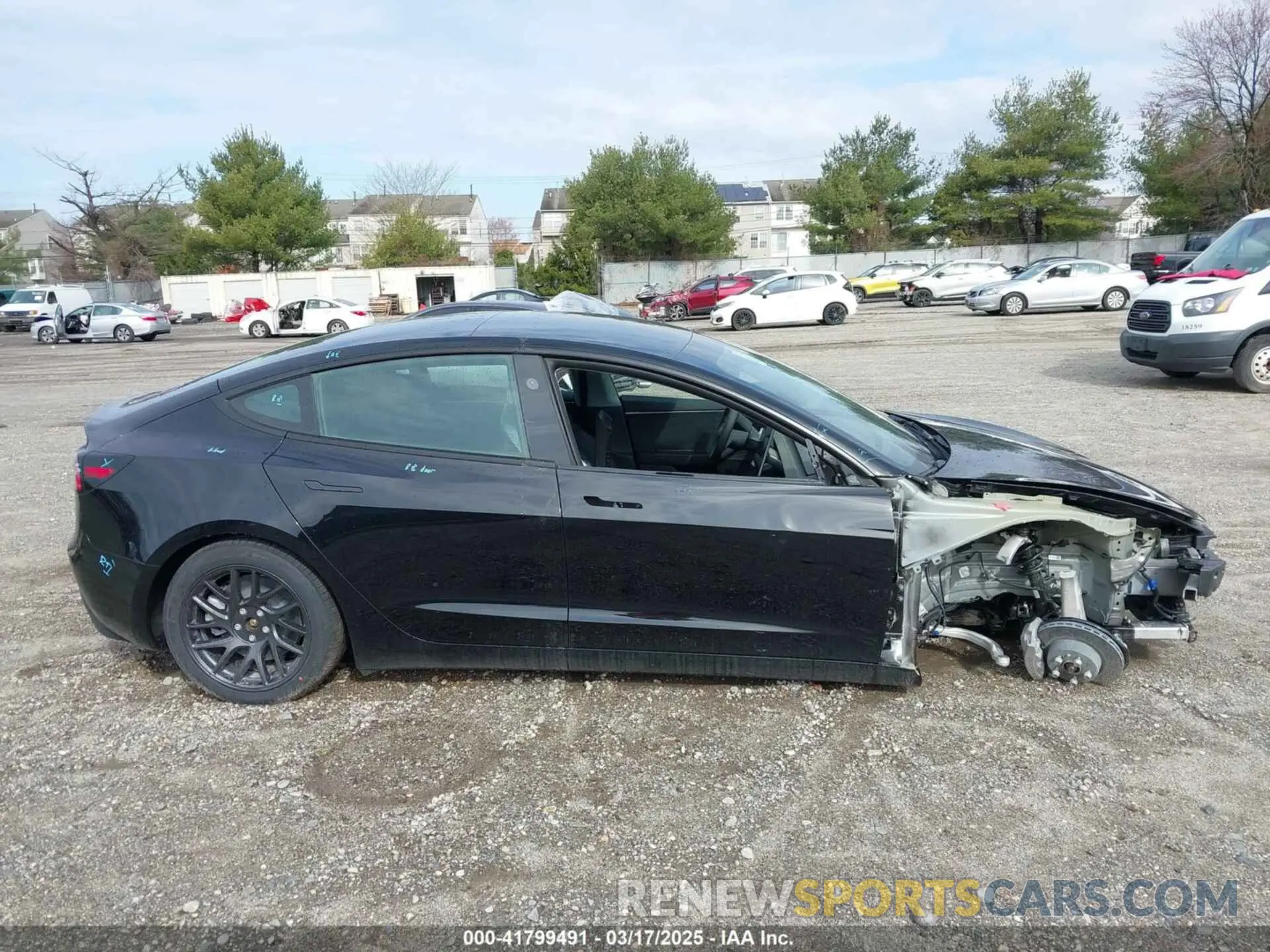 12 Photograph of a damaged car 5YJ3E1EB4SF938120 TESLA MODEL 3 2025