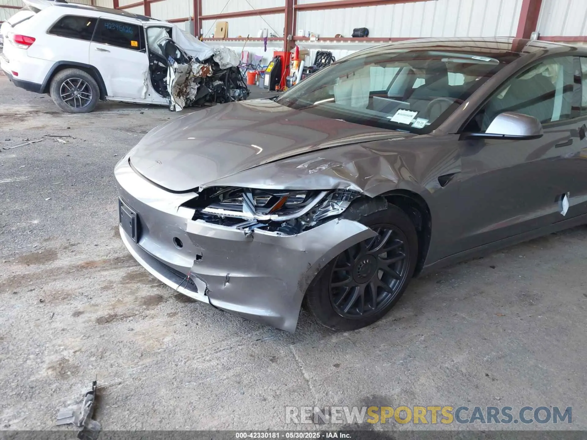 6 Photograph of a damaged car 5YJ3E1EB4SF943771 TESLA MODEL 3 2025