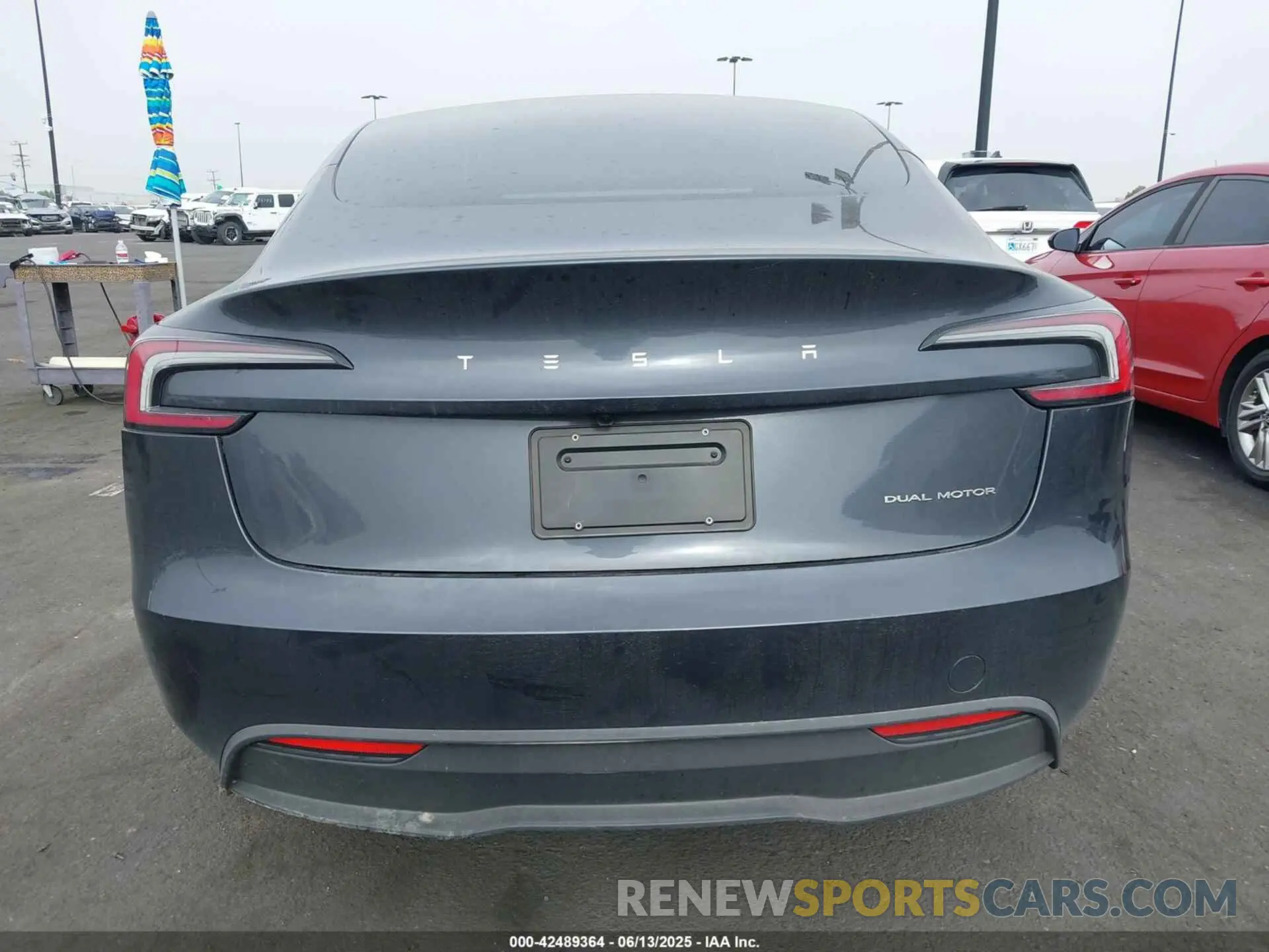 16 Photograph of a damaged car 5YJ3E1EB5SF881992 TESLA MODEL 3 2025
