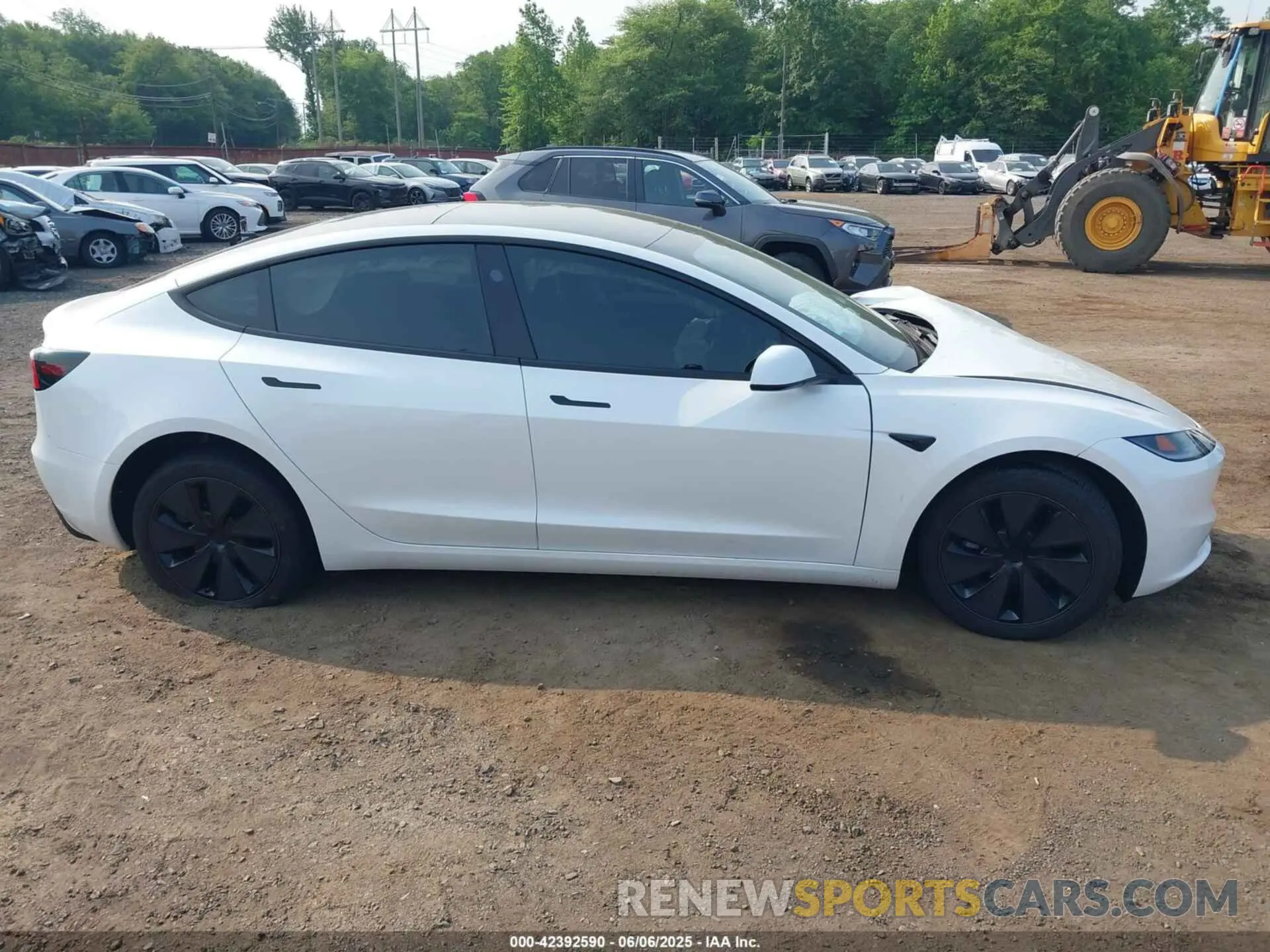 12 Photograph of a damaged car 5YJ3E1EB5SF894032 TESLA MODEL 3 2025