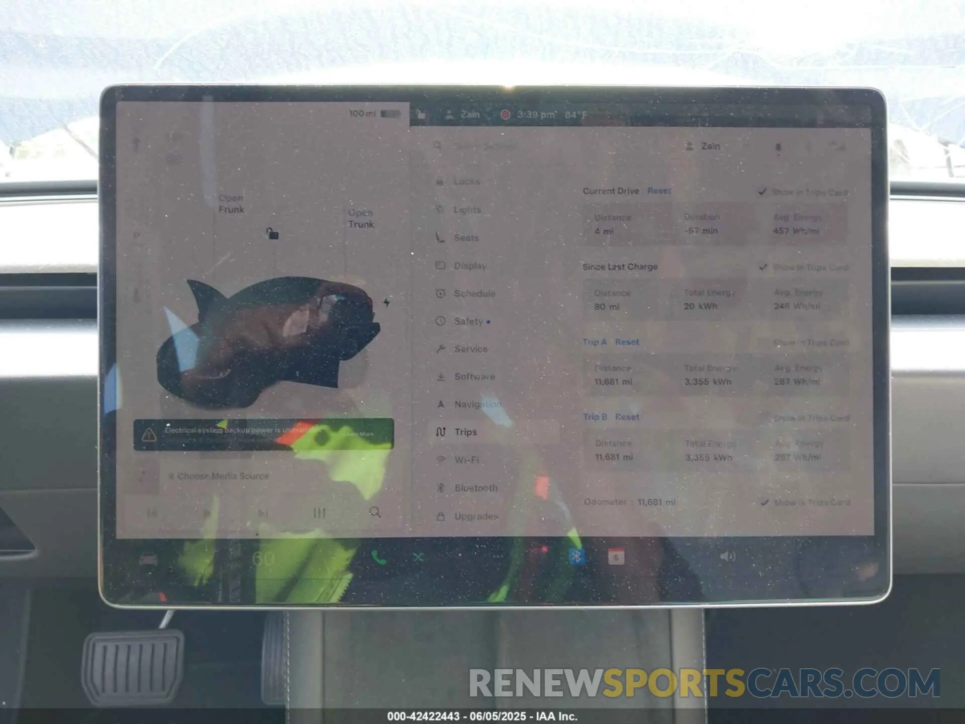 14 Photograph of a damaged car 5YJ3E1EB6SF874419 TESLA MODEL 3 2025