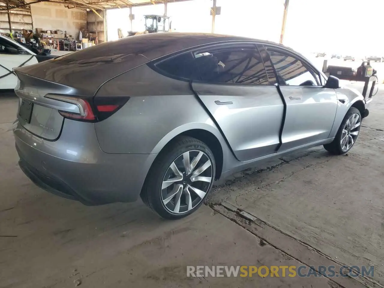 3 Photograph of a damaged car 5YJ3E1EB6SF935588 TESLA MODEL 3 2025
