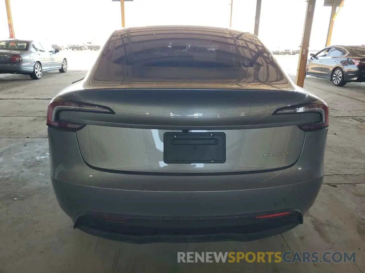 6 Photograph of a damaged car 5YJ3E1EB6SF935588 TESLA MODEL 3 2025