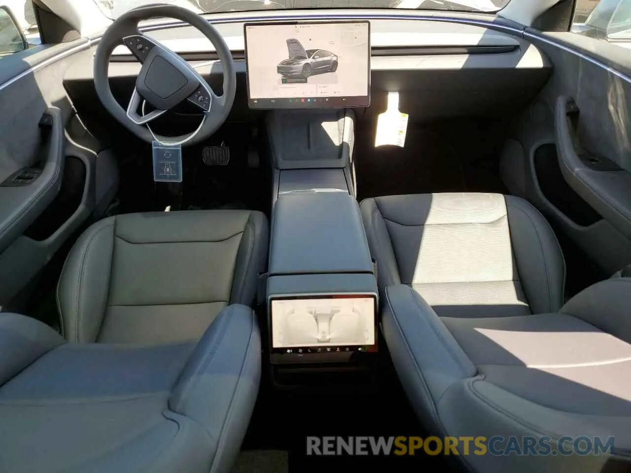 8 Photograph of a damaged car 5YJ3E1EB7SF932568 TESLA MODEL 3 2025