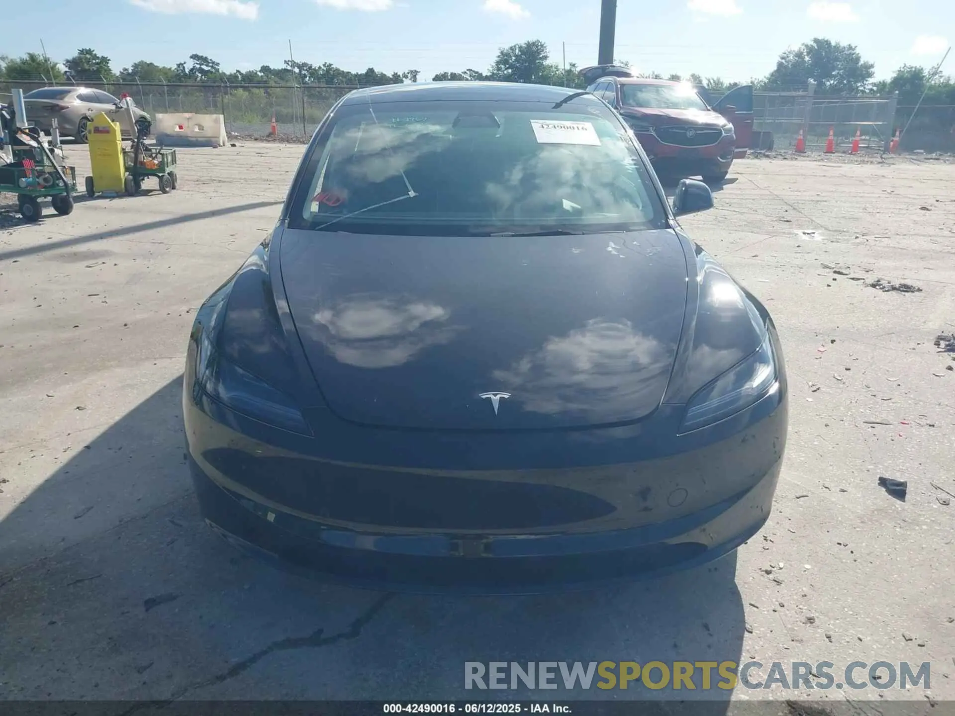 13 Photograph of a damaged car 5YJ3E1EB8SF887317 TESLA MODEL 3 2025
