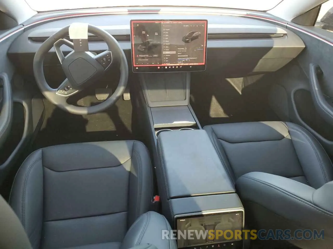 8 Photograph of a damaged car 5YJ3E1EB8SF927606 TESLA MODEL 3 2025