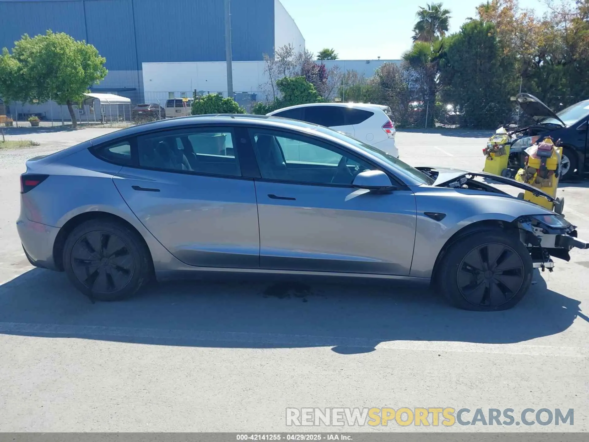 13 Photograph of a damaged car 5YJ3E1EB9SF873801 TESLA MODEL 3 2025