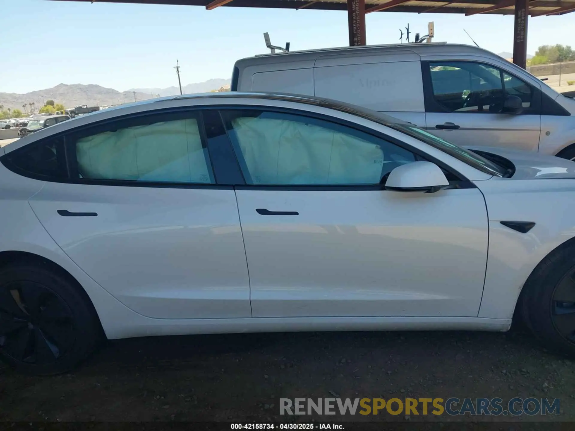 12 Photograph of a damaged car 5YJ3E1EB9SF885771 TESLA MODEL 3 2025