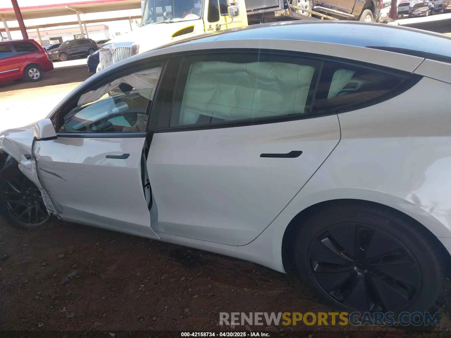 13 Photograph of a damaged car 5YJ3E1EB9SF885771 TESLA MODEL 3 2025