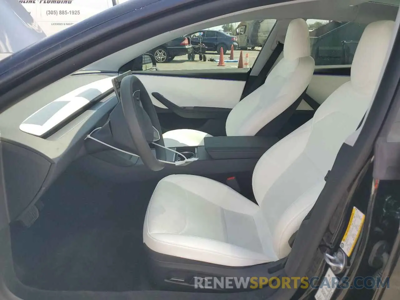 7 Photograph of a damaged car 5YJ3E1EBXSF892566 TESLA MODEL 3 2025