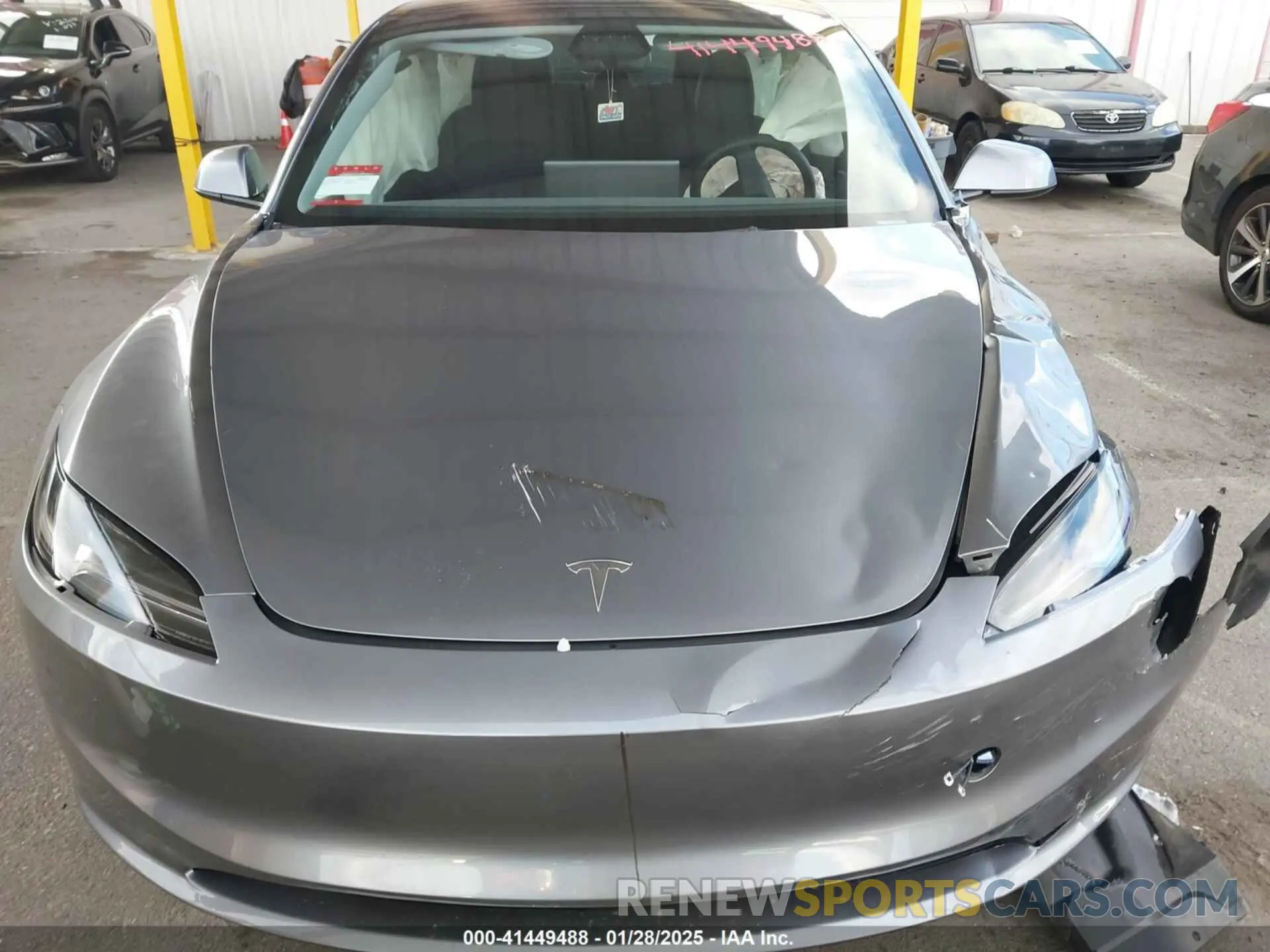 11 Photograph of a damaged car 5YJ3E1EBXSF912475 TESLA MODEL 3 2025
