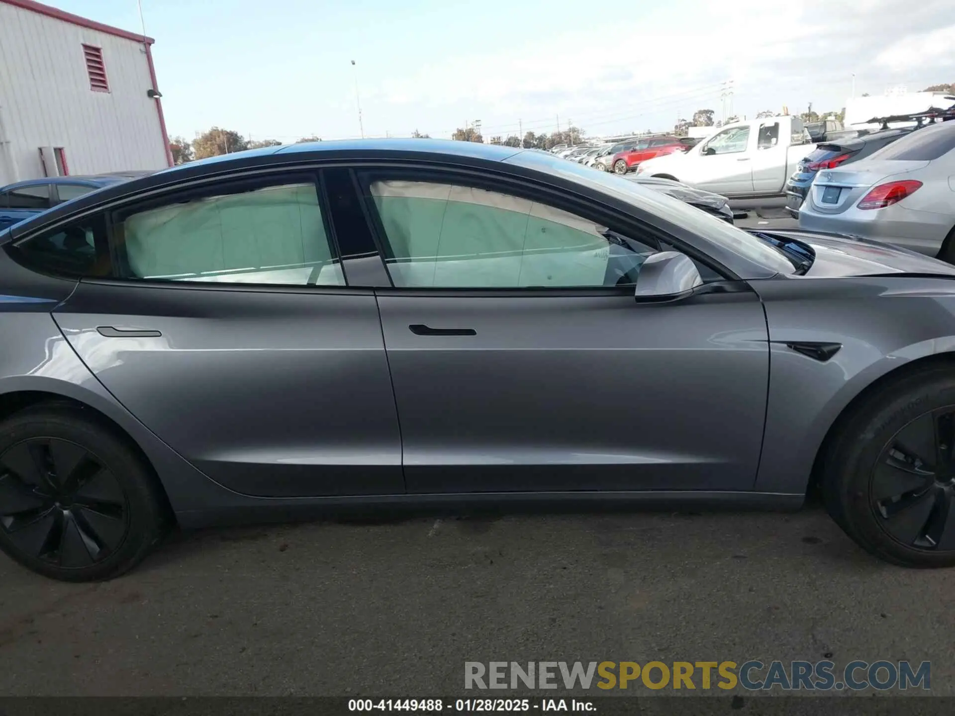 12 Photograph of a damaged car 5YJ3E1EBXSF912475 TESLA MODEL 3 2025