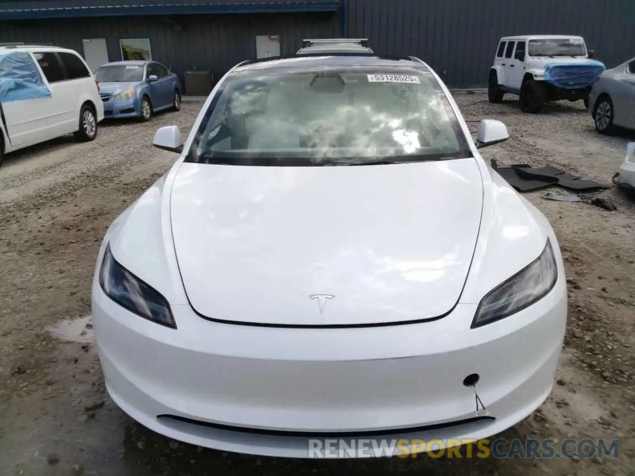 5 Photograph of a damaged car 5YJ3E1EBXSF968724 TESLA MODEL 3 2025