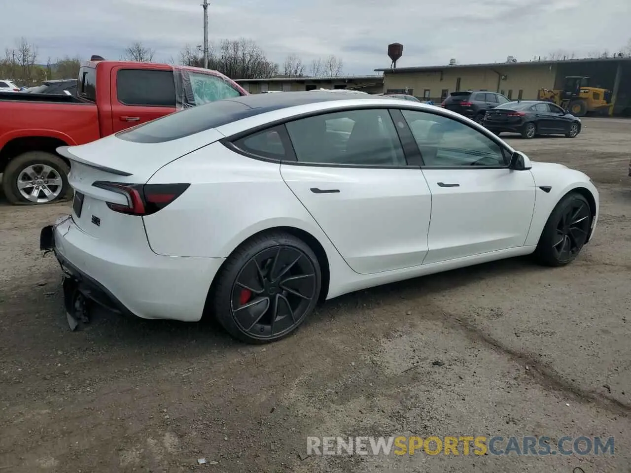 3 Photograph of a damaged car 5YJ3E1ET1SF966501 TESLA MODEL 3 2025