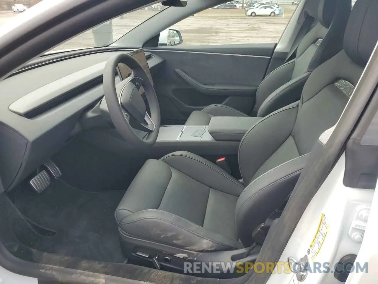 7 Photograph of a damaged car 5YJ3E1ET1SF966501 TESLA MODEL 3 2025
