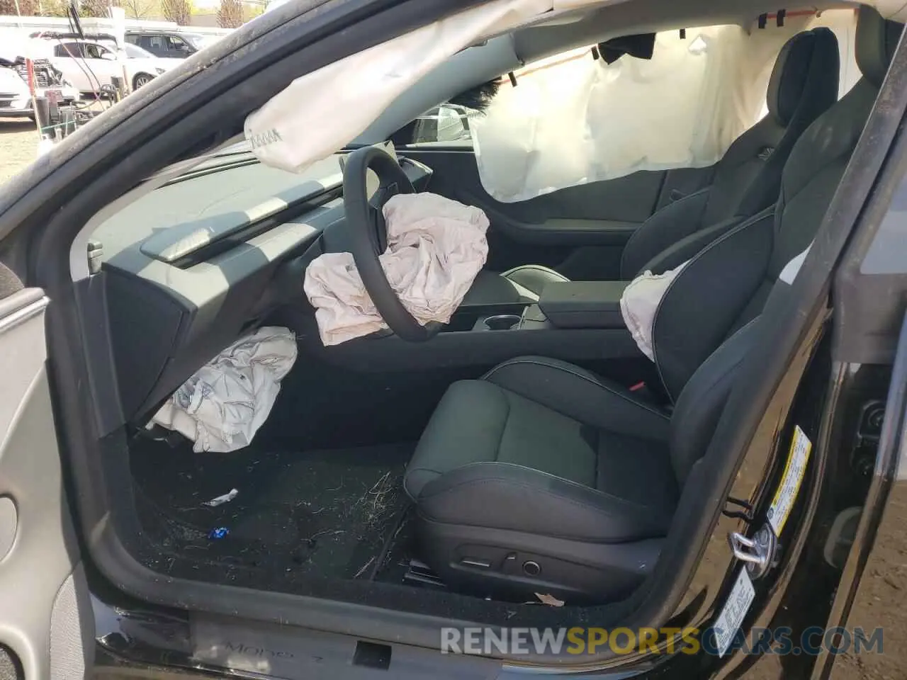 7 Photograph of a damaged car 5YJ3E1ET5SF952679 TESLA MODEL 3 2025