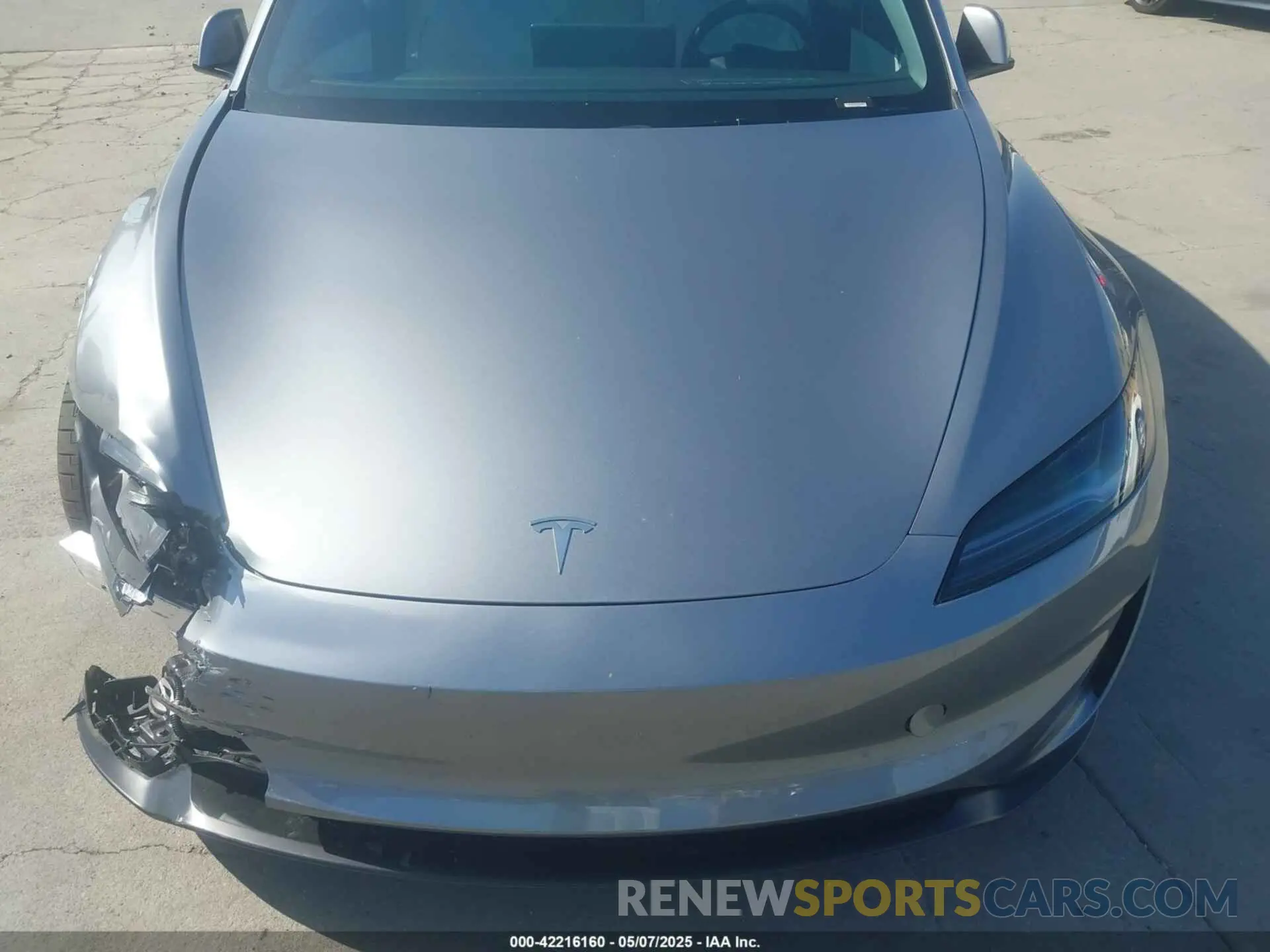 10 Photograph of a damaged car 5YJ3E1ETXSF941483 TESLA MODEL 3 2025