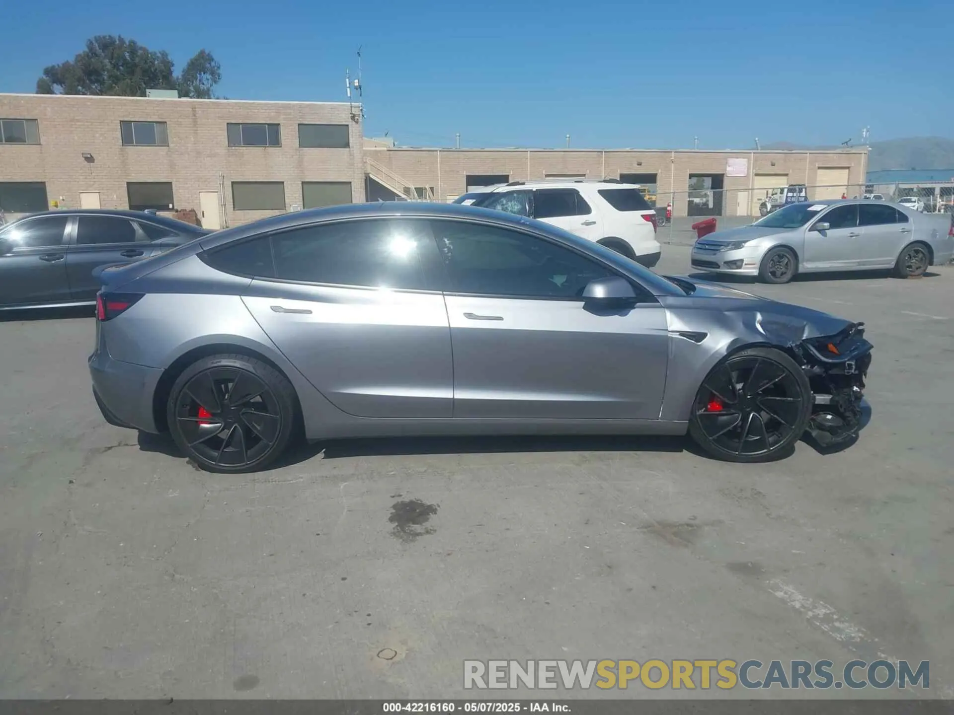 12 Photograph of a damaged car 5YJ3E1ETXSF941483 TESLA MODEL 3 2025