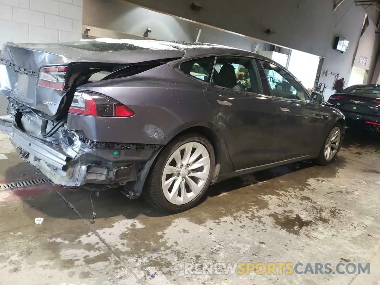 3 Photograph of a damaged car 5YJSA1E2XHF229563 TESLA MODEL S 2017