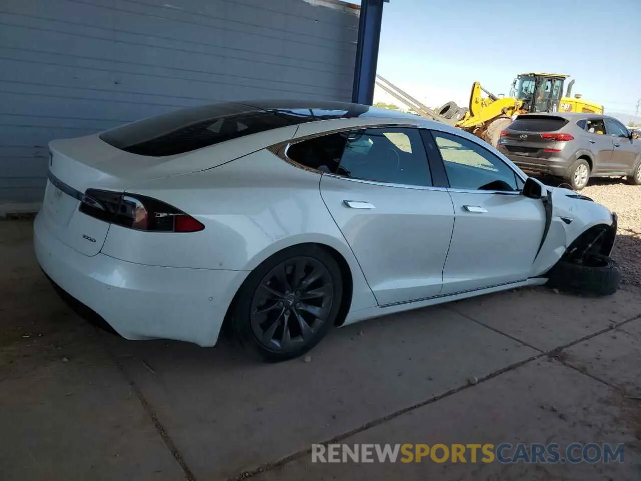 3 Photograph of a damaged car 5YJSA1E20KF307100 TESLA MODEL S 2019