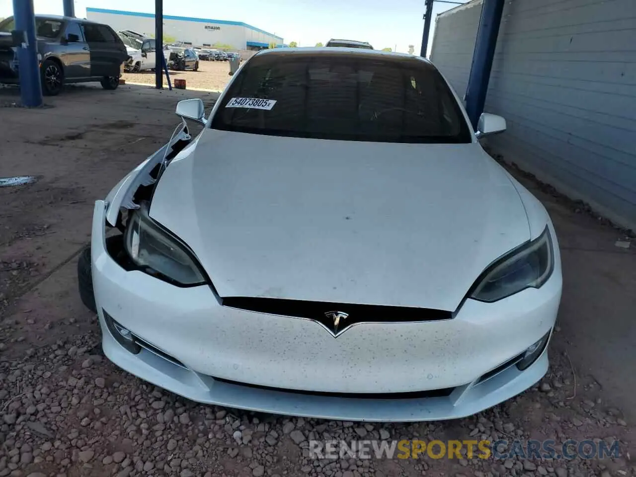 5 Photograph of a damaged car 5YJSA1E20KF307100 TESLA MODEL S 2019
