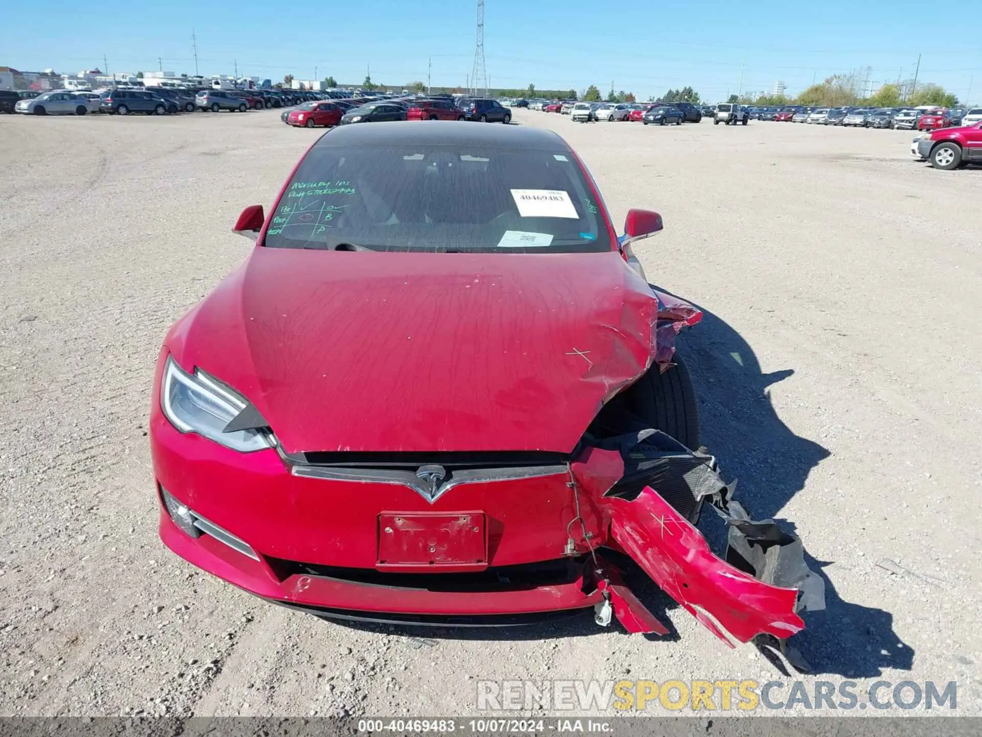 12 Photograph of a damaged car 5YJSA1E22KF312024 TESLA MODEL S 2019