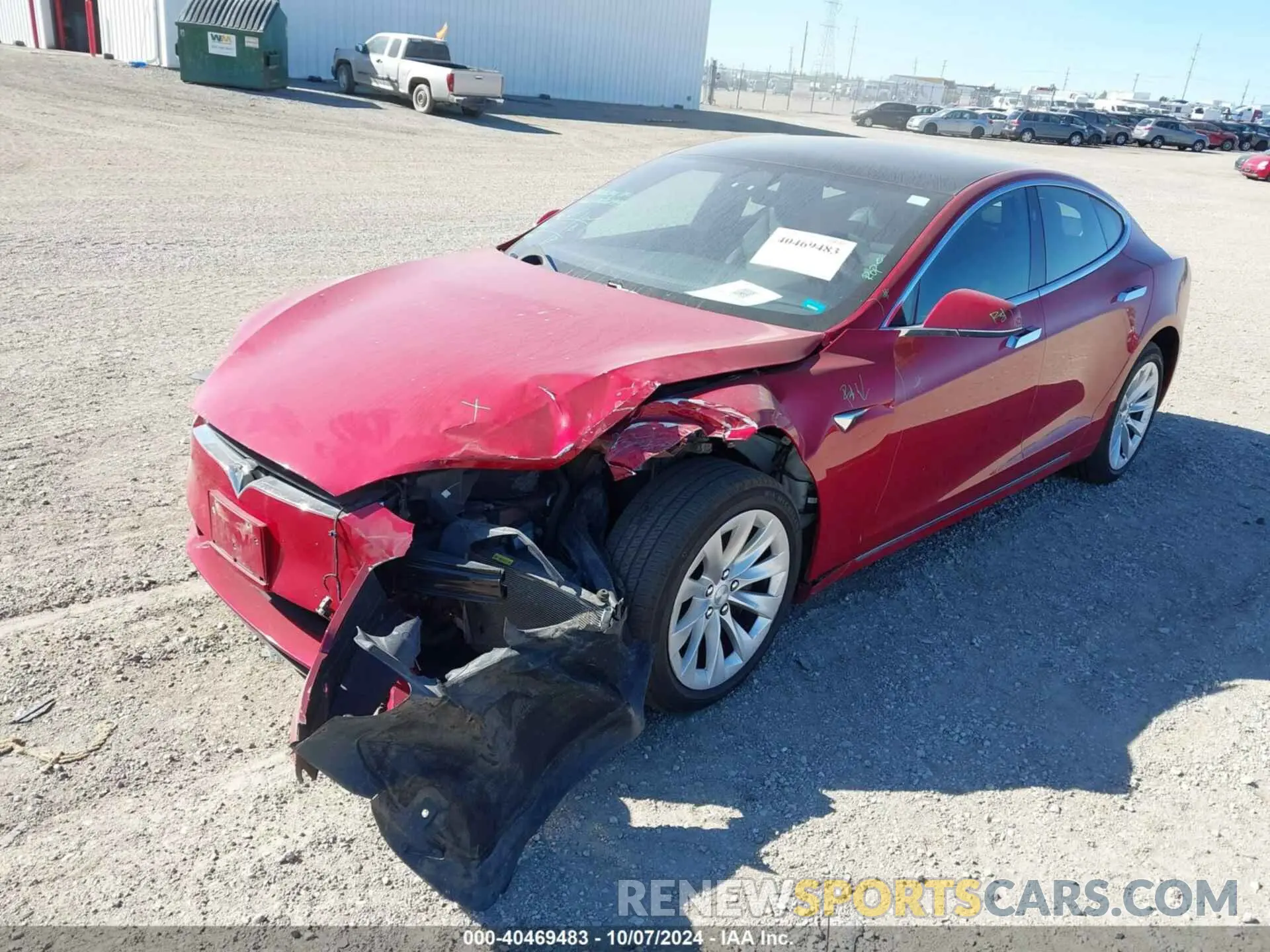 2 Photograph of a damaged car 5YJSA1E22KF312024 TESLA MODEL S 2019