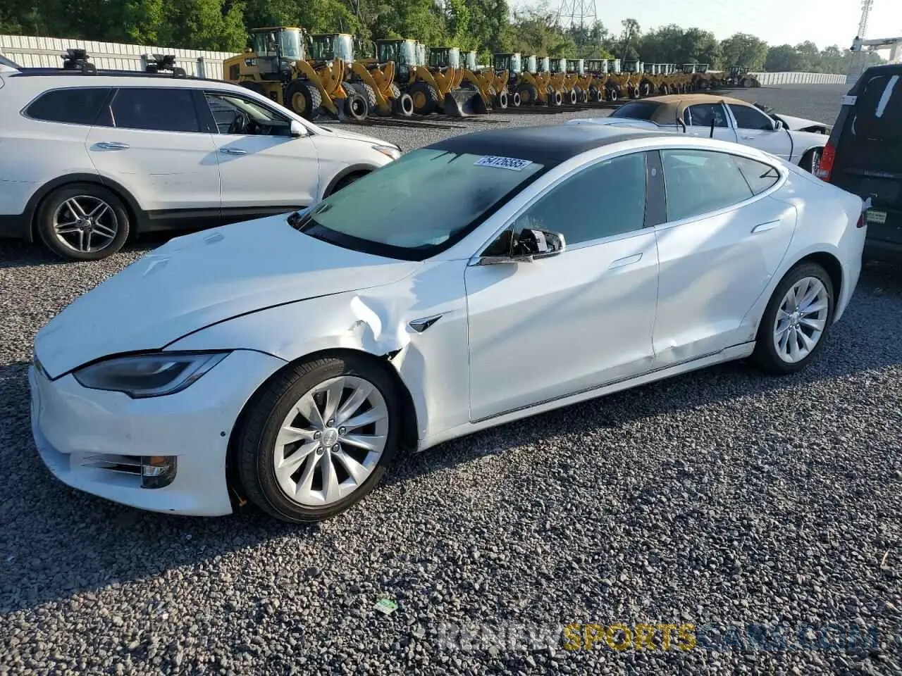 1 Photograph of a damaged car 5YJSA1E23KF305194 TESLA MODEL S 2019