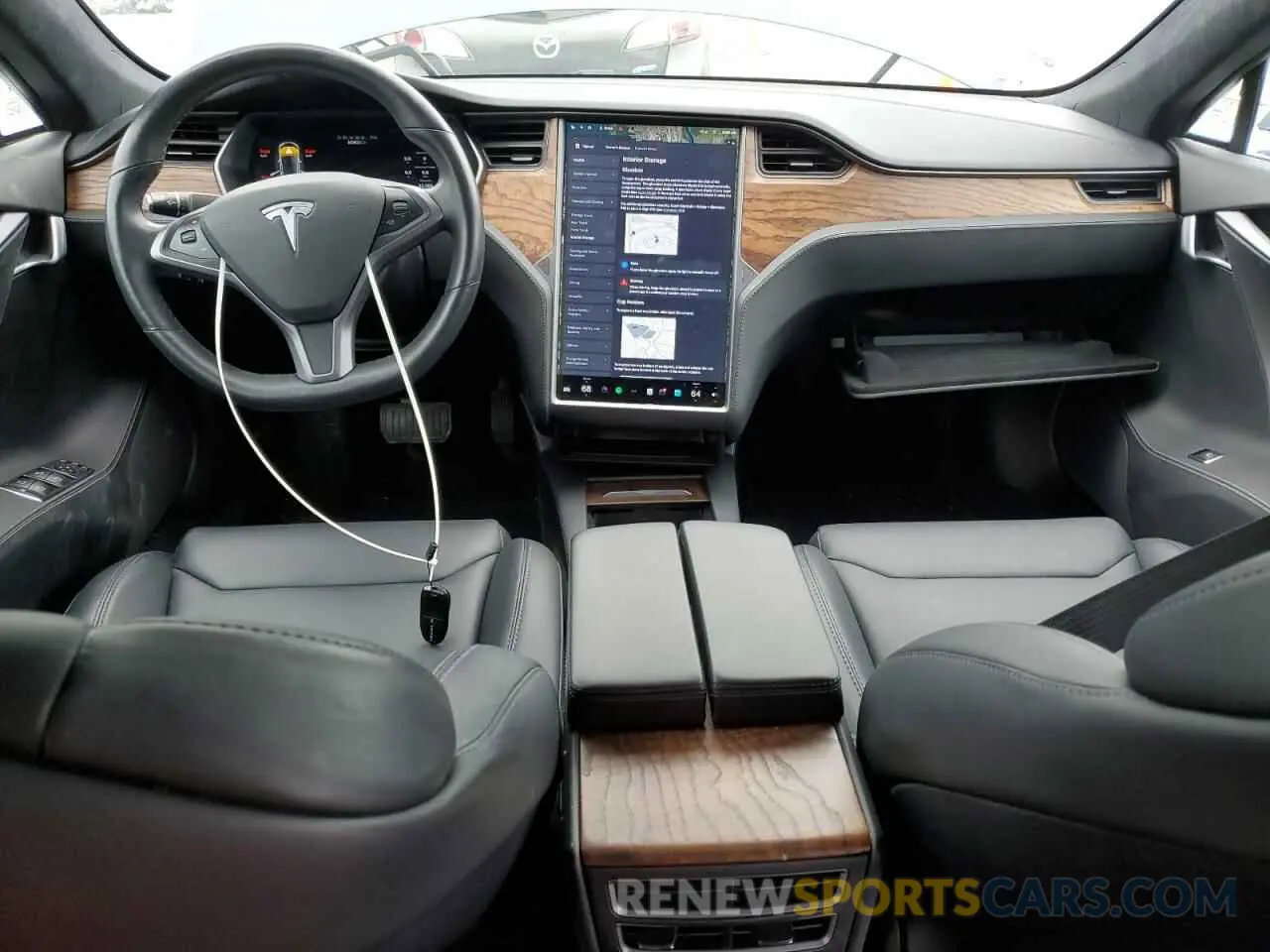 8 Photograph of a damaged car 5YJSA1E23KF312145 TESLA MODEL S 2019