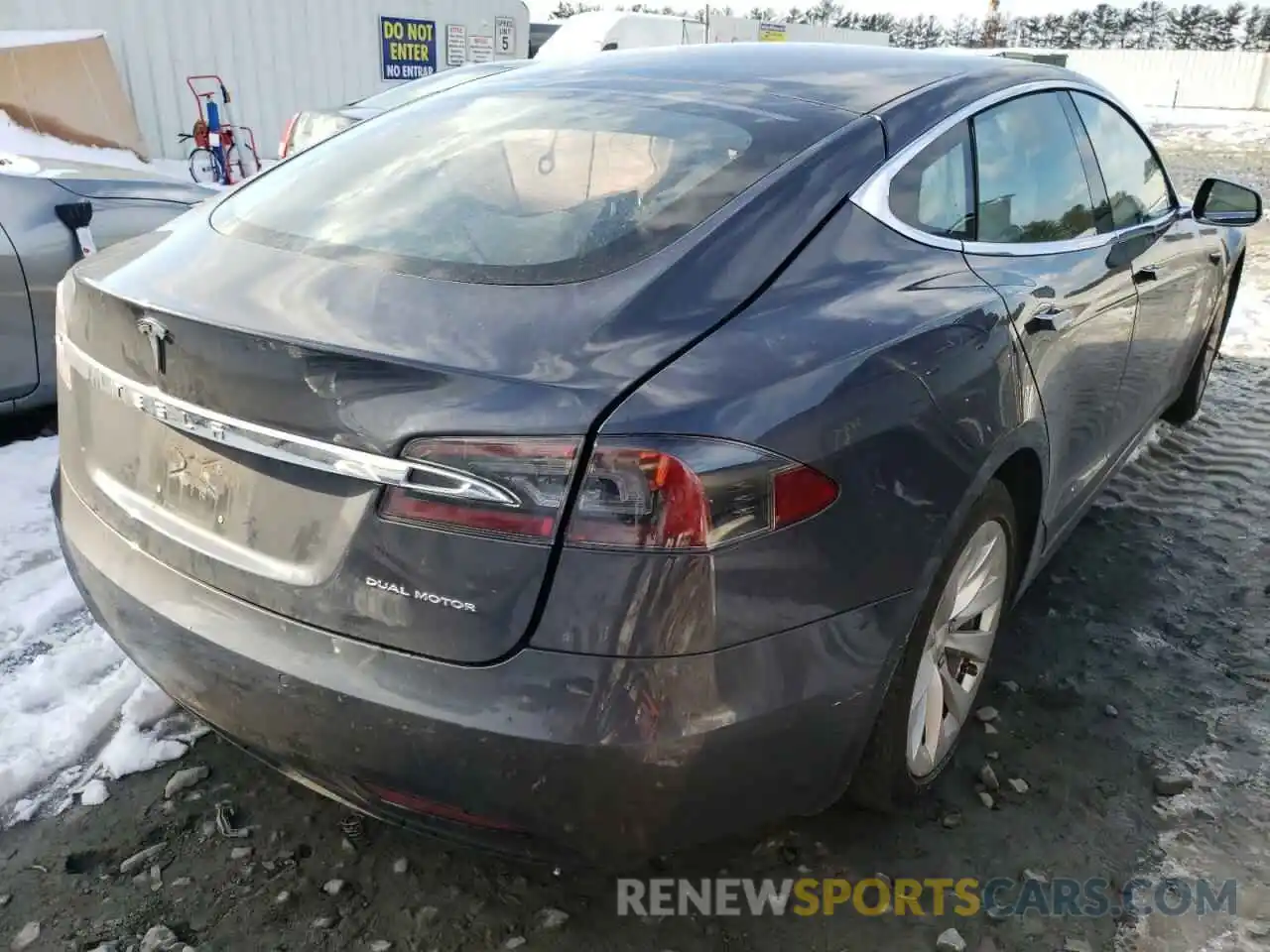 4 Photograph of a damaged car 5YJSA1E24KF330590 TESLA MODEL S 2019